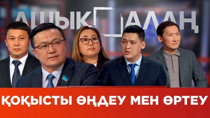 «Ашық алаң». Қоқысты өңдеу мен өртеу