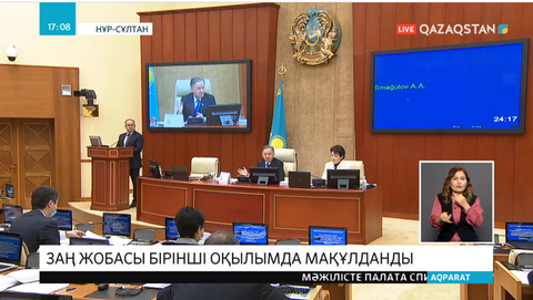Бейбіт жиын өткізу туралы заң бірінші оқылымда мақұлданды