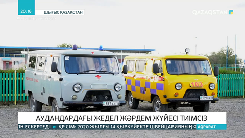 ШҚО-дағы ауыл жұрты жедел жердем жүйесінің тиімсіздігіне наразы