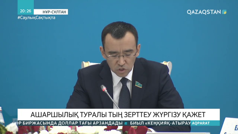 Әшімбаев: Ашаршылық тақырыбына қатысты жүйелі, тарихи фактілерге сүйенген терең зерттеулер керек