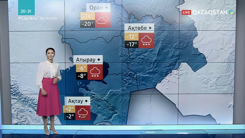 17 ақпан, сәрсенбіге арналған ауа райы болжамы