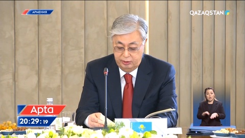 Қасым-Жомарт Тоқаев: Ресей-Украина арасындағы соғысты бейбіт жолмен тоқтату керек