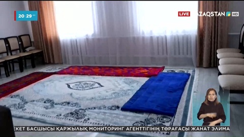 Қостанай облысында өрттен жапа шеккен отбасы баспаналы болды