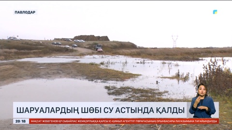 Павлодар облысында шаруалардың шөбі су астында қалды