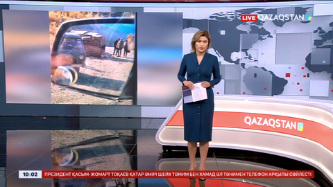 Алматы облысында туристер мінген автобус апатқа ұшырады