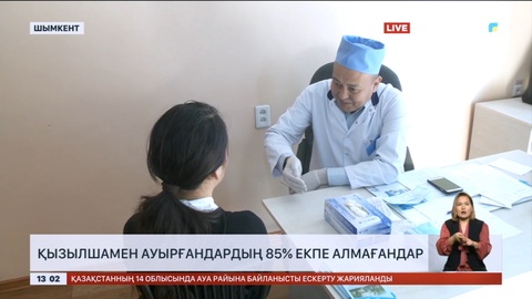 Шымкентте қызылшамен ауырғандардың 85 пайызы екпе алмағандар