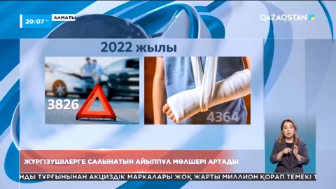 Жүргізушілерге салынатын айыппұл мөлшері артады