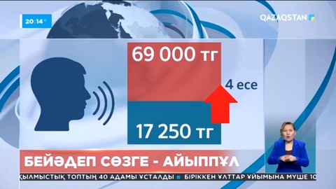 Қоғамдық орындарда бейәдеп сөз айтқандарға айыппұл салатын заң күшіне енді