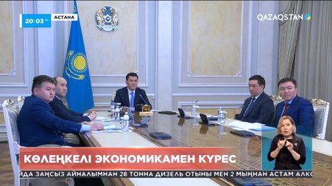 Көлеңкелі экономикамен күресте бірде-бір сала тыс қалмауы тиіс