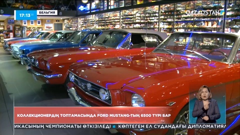 Белгиялық коллекционердің топтамасында ford mustang-тың 6500 түрі бар