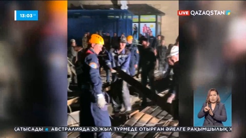 Балқашта шатыр астында қалған азаматтың денсаулығы қалыпты