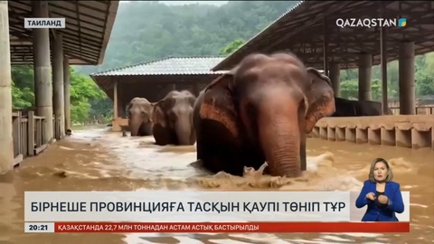 Таиландта бірнеше провинцияға тасқын қаупі төніп тұр