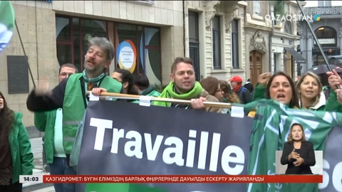 Бельгияда 25 мың адам ереуілге шықты