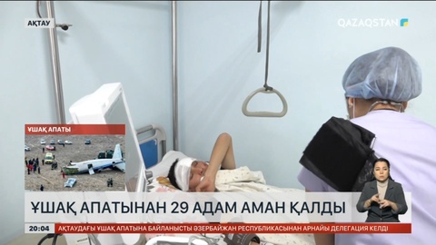 Ұшақ апатынан 29 адам аман қалды