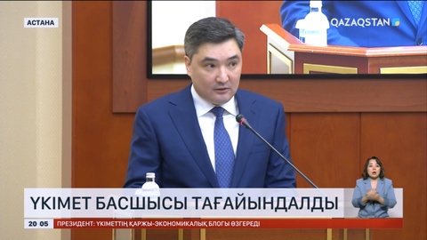 Үкімет басшысы тағайындалды