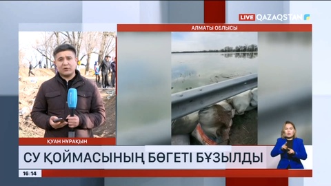 Алматы облысында «Ворошилов» су қоймасының бөгеті бұзылды