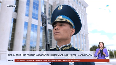Президент Нидерланд корольдігінің Премьер-министрін қабылдады