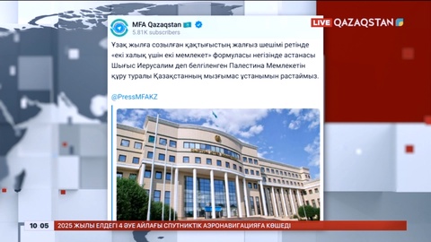 ҚР СІМ Таяу Шығыстағы ахуалға қатысты Қазақстанның ұстанымын жария етті