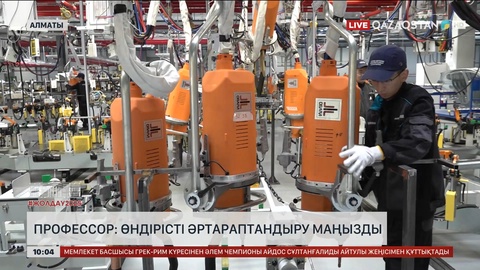 Профессор: Өндірісті әртараптандыру маңызды