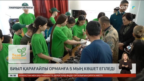 Ертіс орманындағы өрт шалған аумақтар «Таза Қазақстан» акциясы аясында қалпына келтіріледі