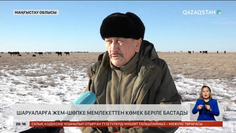 Маңғыстауда шаруаларға жем-шөпке мемлекеттен көмек беріле бастады