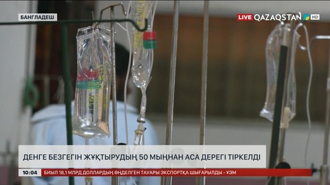 Бангладеште денге безгегін жұқтырудың 50 мыңнан аса дерегі тіркелді