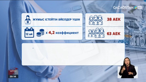 Қазақстанда декреттік төлем шегі бекітілді