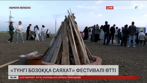 «Түнгі Бозоққа саяхат» фестивалі өтті