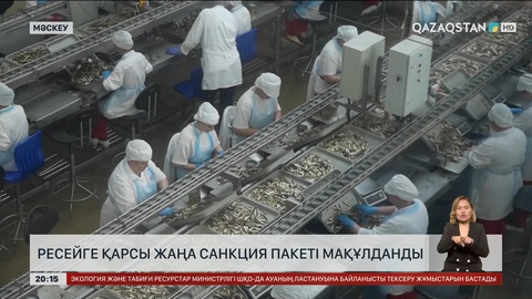 Ресейге қарсы жаңа санкция пакеті мақұлданды