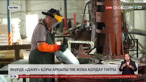Ақтөбе облысында «Даму» қоры арқылы 198 жоба қолдау тапты