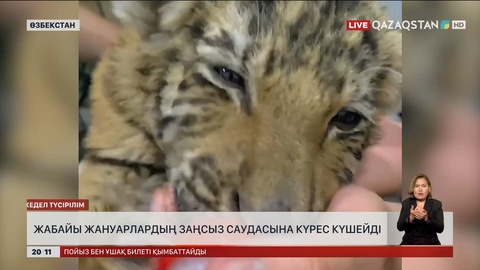 Өзбекстанда жабайы жануарлардың заңсыз саудасына күрес күшейді