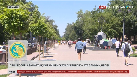 Профессор: Азаматтық қоғам мен жауапкершілік – Ата Заңның негізі
