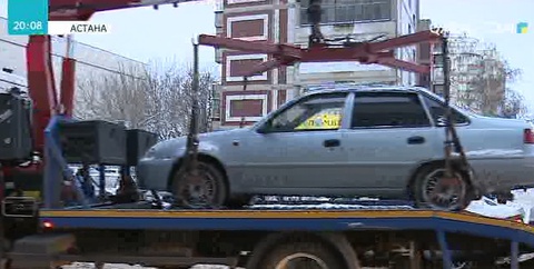 Астанада жолдағы тексеріс күшейтілді