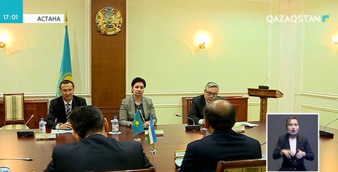 Гүлшара Әбдіқалықова Өзбекстан Елшісін қабылдады