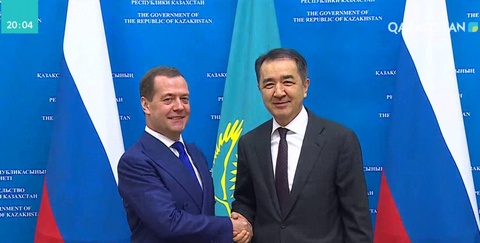 Қазақстан мен Ресей елдерінің Үкімет басшылары кездесті