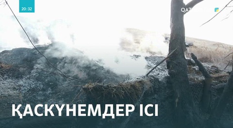 «Ендігі кезек сенікі»: Ақтөбе іргесіндегі ауылда белгісіз біреулер тұрғындардың шөбін өртеп жатыр