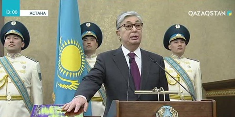 Қасым-Жомарт Тоқаев Президент ретінде Қазақстан халқы алдында ант берді