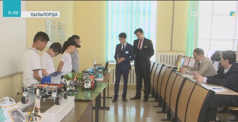 Қызылордада робототехникадан чемпионат өтті