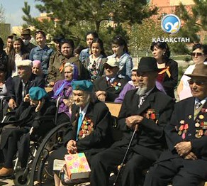 Астанада ардагерлерге құрмет көрсетілді