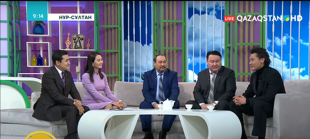 Тарихи сериалдардың басты кейіпкерлері «Таңшолпан» бағдарламасында қонақта