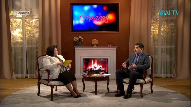 САРАСӨЗ. Елена Әбдіхалықова мен Әубәкір Смайыл. Әскери журналистика