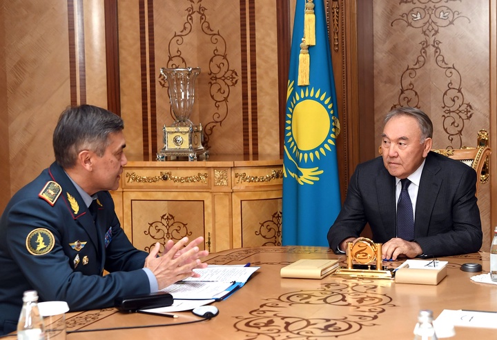 Елбасы Н.Назарбаев Қорғаныс министрін қабылдады
