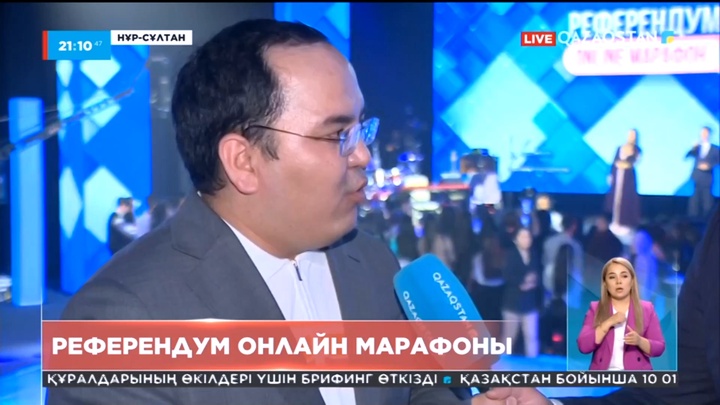 «AMANAT» партиясының хатшысы Дәулет Кәрібек референдумға қатысты ойымен бөлісті