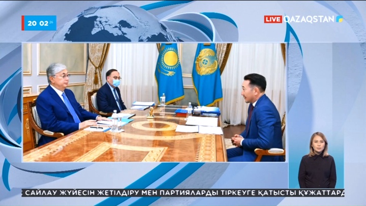 Мемлекет басшысы Қайрат Сарыбайды қабылдады