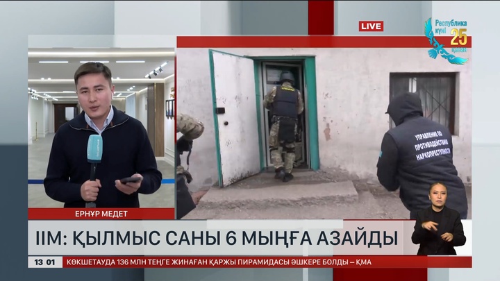 ІІМ: Қылмыс көрсеткіші 6 мыңға азайды