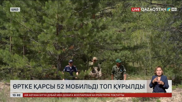 ШҚО-да өртке қарсы 52 мобильді топ құрылды