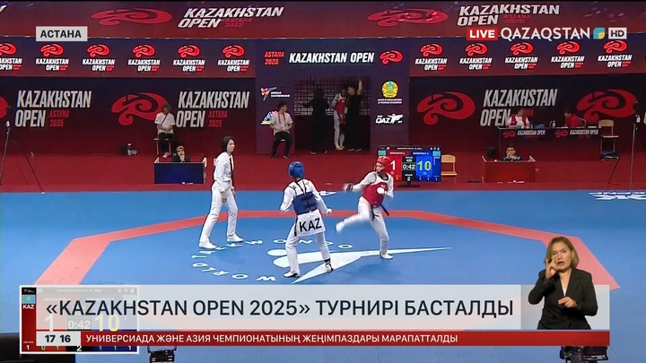 Kazakhstan Open 2025 турнирі басталды
