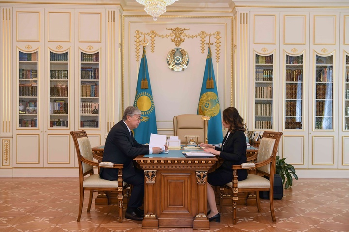 Президент Мемлекеттік қызмет істері агенттігінің төрағасын қабылдады