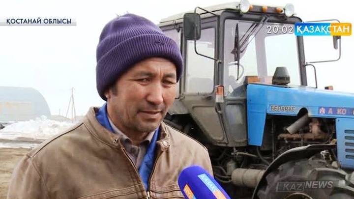 Қостанайлық Берік Нұрханов 30 жылдан бері механизатор болып еңбек етіп келеді