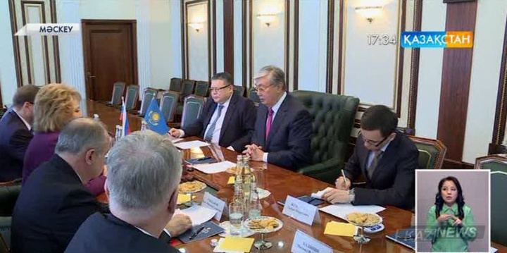 Сенат төрағасы Қасым-Жомарт Тоқаев Мәскеуде өткен Еуразия елдері Парламент спикерлерінің алғашқы кеңесіне қатысты